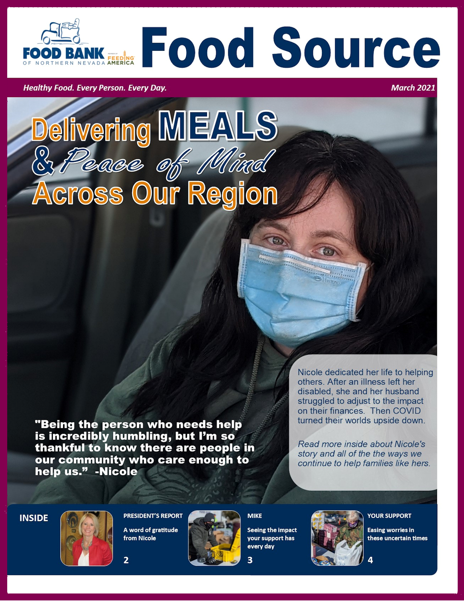 Newsletters – Food Bank of Northern Nevada