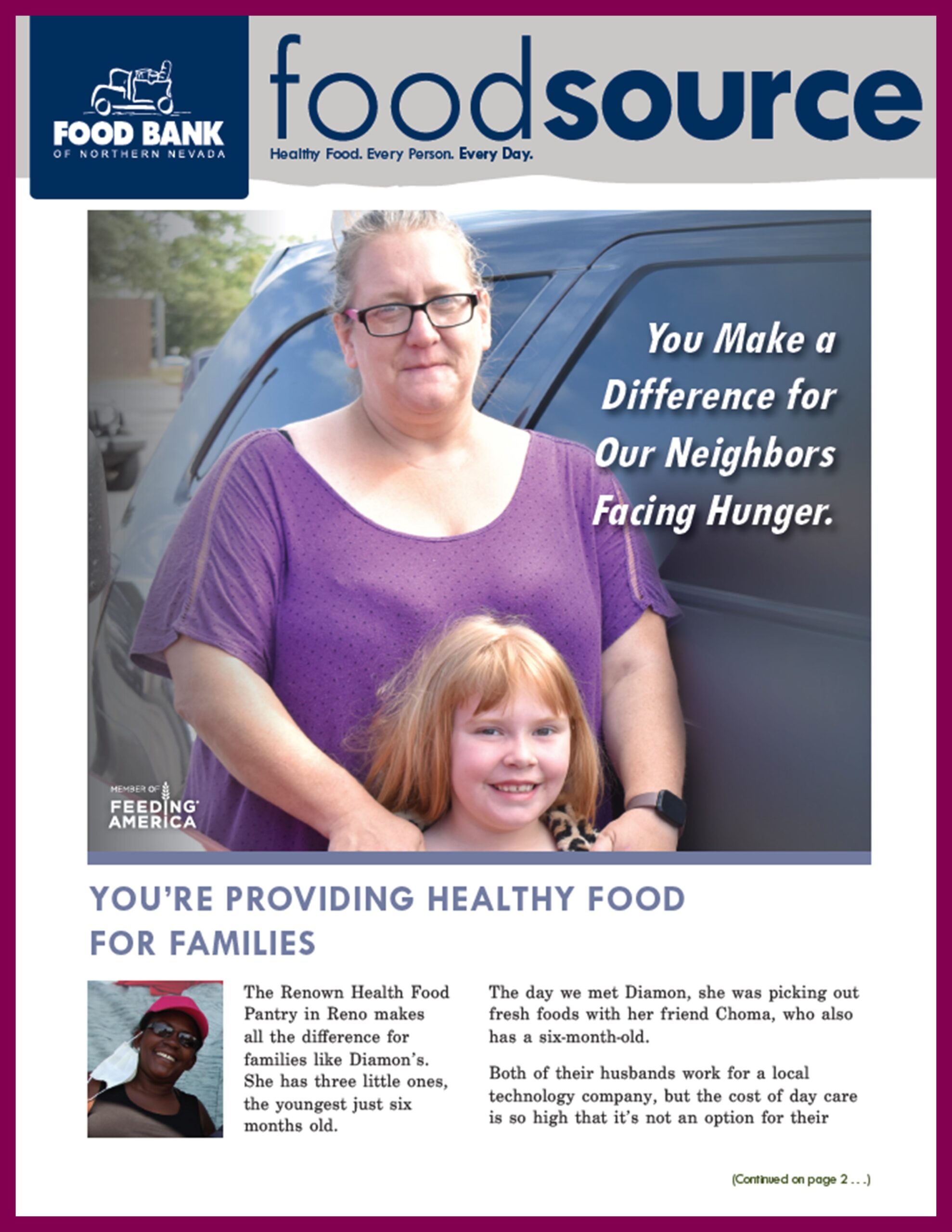 Febrero 2023 Food Source Newsletter | Food Bank of Northern Nevada