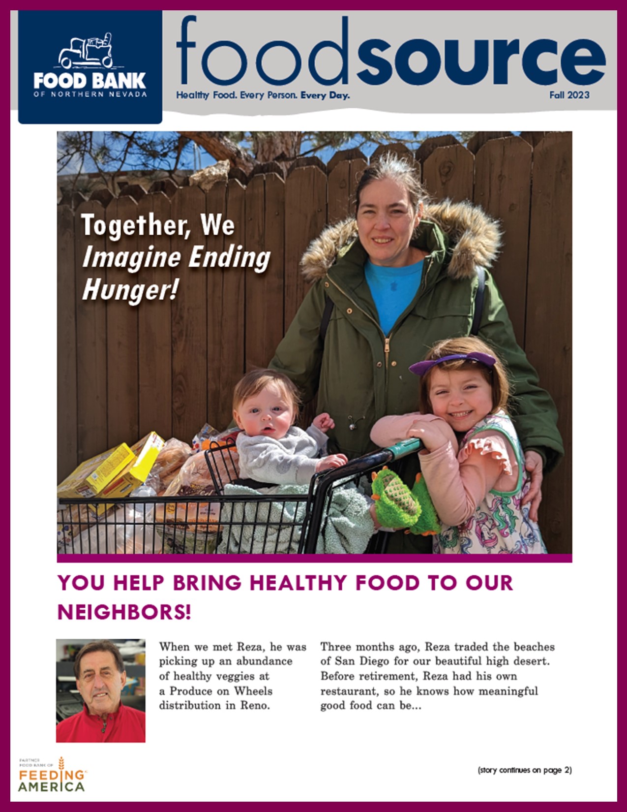 Septiembre 2022 Food Source Newsletter | Food Bank of Northern Nevada